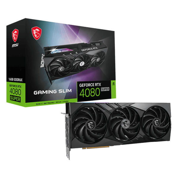 MSI RTX 4080 SUPER GAMING SLIM 16GB-image